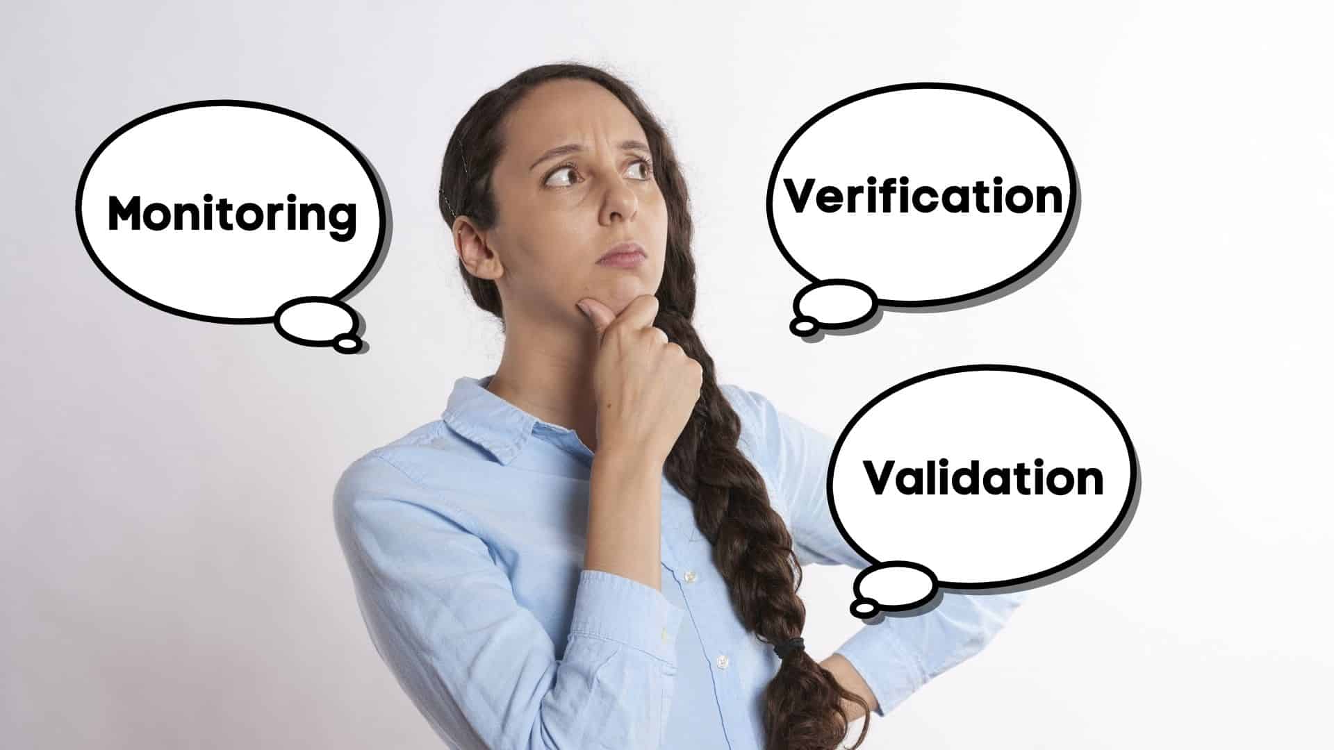What is validation, verification, monitoring