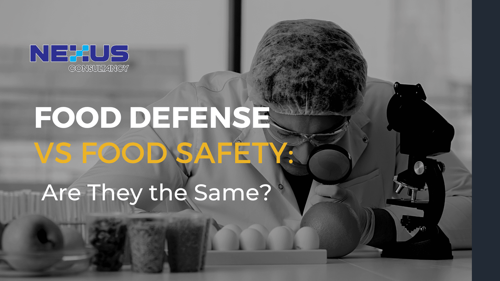 Food Defense vs. Food Safety: Are They the Same?