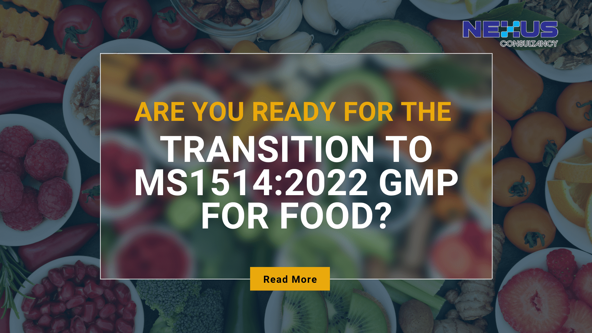 Are You Ready for the Transition to MS1514:2022 GMP for Food