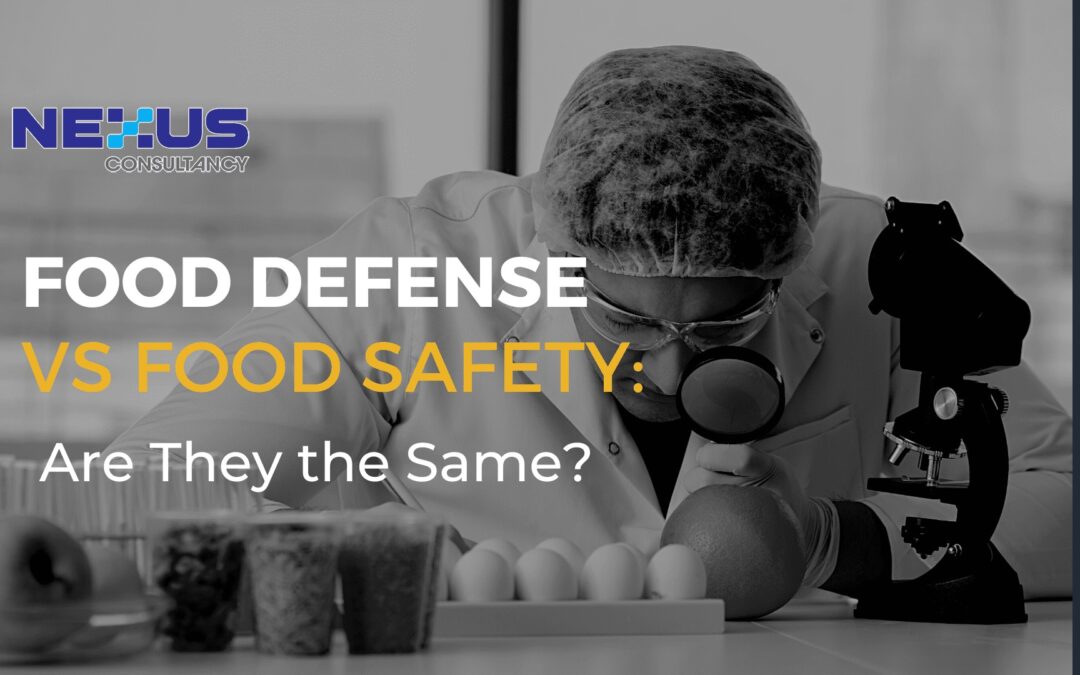 Food Defense vs. Food Safety: Are They the Same?